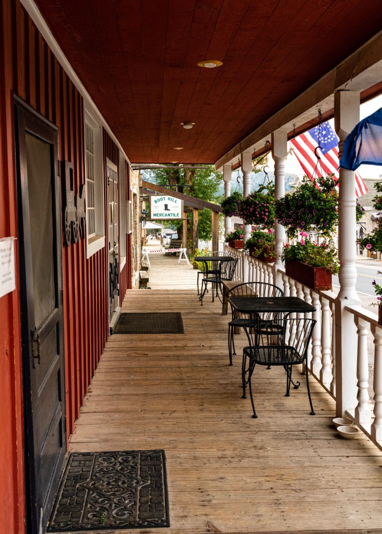 Virginia City boardwalk