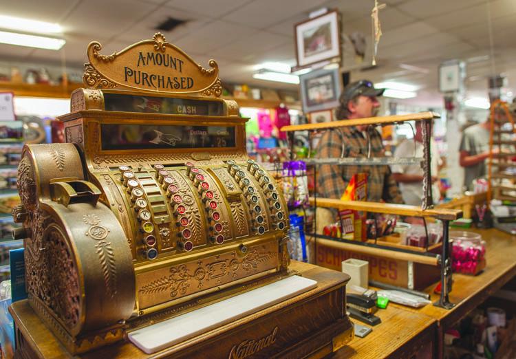 Cooke City cash register