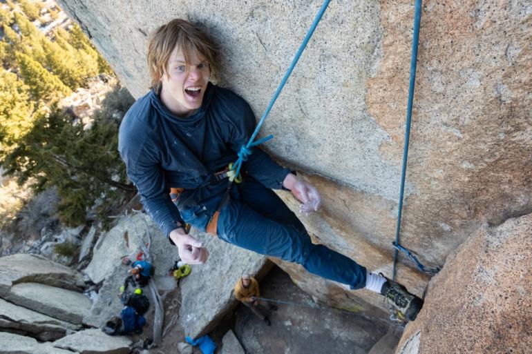 Rock climbing
